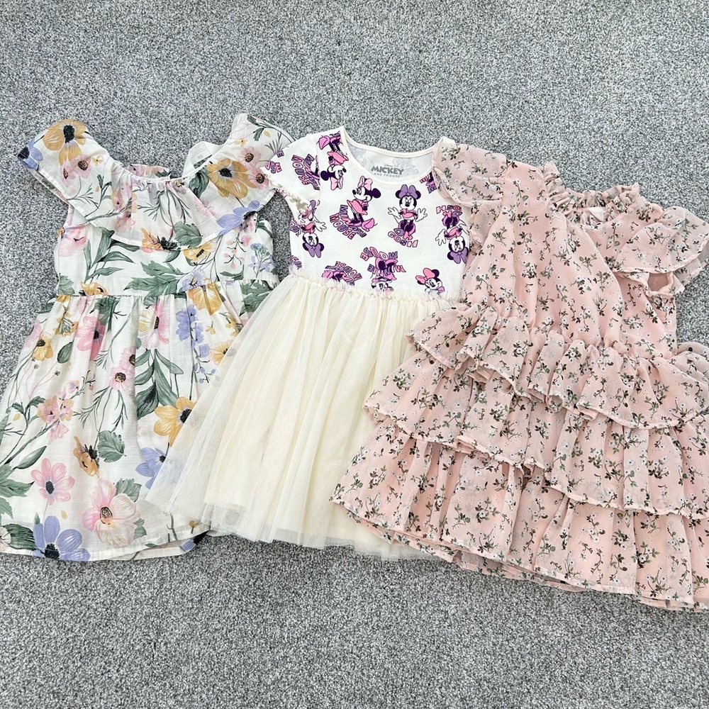4T Little Girl Dresses H&M, Disney